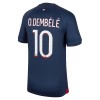 Virallinen Fanipaita Paris Saint-Germain Dembele 10 Kotipelipaita 2023-24 - Miesten